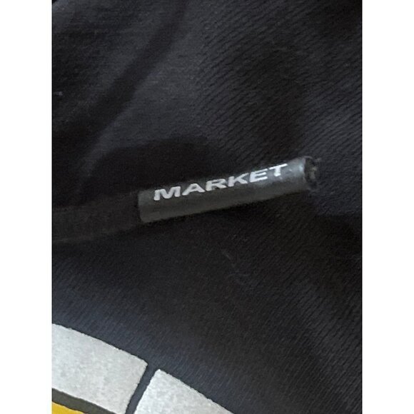 Market Smiley Cathedral Glass Sweatpants in Black Medium New mens Church Joggers - Picture 11 of 16